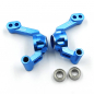 Preview: Yeah Racing Aluminium Radträger hinten 2 Grad für Tamiya DT-04