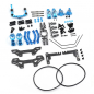 Preview: Yeah Racing Aluminium-Carbon Tuningset  für Tamiya TT02 SRX
