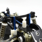 Preview: Yeah Racing Carbon Dämpferbrücken Set (Vorne & Hinten) für Team Associated RC10 4WD