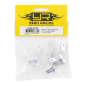 Preview: Yeah Racing Aluminium Hinterradträger Set m. 2° Vorspur für Tamiya WR02 / WR02C / TL-01 / GF-01 / G6-01
