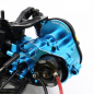 Preview: Yeah Racing Aluminium Getriebegehäuse für Tamiya DT-04, DT-03, DT-02