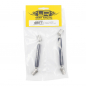 Preview: Yeah Racing Edelstahl & Aluminium Mittelwelle (2 Stück) für Kyosho 1/10 KC10 Crawler