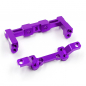 Preview: Yeah Racing Aluminium-Bellcrank-Halterungsset für Reve D RDX - Purple