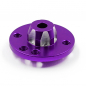Preview: Yeah Racing Aluminium-Halterung für Hauptzahnrad für Reve D RDX – Purple