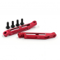 Preview: Yeah Racing Aluminium-Chassisstrebe für Reve D RDX – Rot