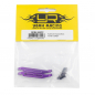 Preview: Yeah Racing Aluminium-Chassisstrebe für Reve D RDX – Purple