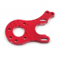Preview: Yeah Racing Aluminium-Motorhalterplatte mit variabler Einstellposition für Reve D RDX - Rot