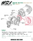 Preview: MST MRX 50T spur gear (POM) (machined)