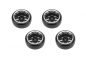 Preview: Louise Drift-Reifen auf Felge 14-Speichen matt-schwarz (4) 1/10 Drift (2,4,6,8mm Offset, 12mm Radsechskant)