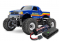 Preview: Traxxas Bigfoot 4x4 BL-2S blau 1/10 Monster-Truck RTR nP825 BL-2S Brushless, HD-Teile mit 2827X Akku + 2920 Lader