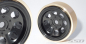 Preview: SSD 1.0" Aluminum / Brass 8 Hole Beadlock Wheels (Black)(2)