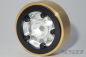 Preview: SSD 1.0" Aluminum / Brass D Hole Beadlock Wheels (Silver)(2)