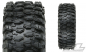 Preview: Proline Hyrax 1.9" G8 Rock Terrain TruckTires Mounted on Impulse Black Plastic Internal Bead-Loc Wheels