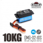 Preview: OMG LowProfile Servo D2-10S 12kg/0.07sec @6V - Vollmetall