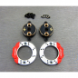 Preview: Samix  Enduro brass rear brake adapter (with scale brake rotor & caliper set)