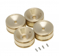 Preview: 40g Brass Wheel Counterweight 4pcs (Total 160g) for Axial SCX24