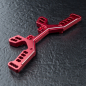 Preview: MST RMX-M Alum. rear damper stay (red)