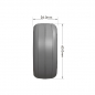 Preview: Drift-Reifen auf Felge 5-Speichen matt-silber (4) 1/10 Drift (2,4,6,8mm Offset, 12mm Radsechskant)