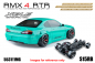 Preview: MST RWD Drift Car RMX 4 RTR S15RB (Mint Green) - Brushless sensored