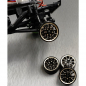 Preview: Samix SCX24 brass wheel set (4pcs)