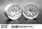 Preview: Sideways RC R2 1/10 Drift Felgen 6mm Offset Weiß (2)