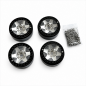 Preview: 1.9" Aluminum Beadlock Crawler Wheels 4pcs - 6Stars Style