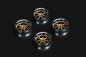 Preview: Louise Drift-Felge 14-Speichen bronze (4) 1/10 Drift (2,4,6,8mm Offset, 12mm Radsechskant)