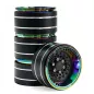 Preview: 1.9" Aluminium Beadlock Crawler Felgen 4 Stück - Dazzling colour - Black