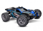 Preview: Traxxas Rustler 4x4 BL-2S blau 1/10 Stadium-Truck RTR nP825 BL-2S Brushless, HD-Teile mit 2827X Akku + 2920 Lader