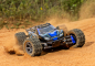 Preview: Traxxas Rustler 4x4 BL-2S blau 1/10 Stadium-Truck RTR nP825 BL-2S Brushless, HD-Teile mit 2827X Akku + 2920 Lader