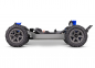 Preview: Traxxas Rustler 4x4 BL-2S blau 1/10 Stadium-Truck RTR nP825 BL-2S Brushless, HD-Teile mit 2827X Akku + 2920 Lader