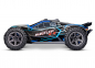 Preview: Traxxas Rustler 4x4 BL-2S blau 1/10 Stadium-Truck RTR nP825 BL-2S Brushless, HD-Teile mit 2827X Akku + 2920 Lader