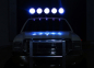 Preview: Yeah Racing 1/10 Aluminum Roof 5 White LED Light Set Black