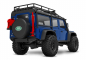 Preview: Traxxas TRX-4M LR Defender 4x4 RTR Blau inkl. Akku/Lader 1/18 4WD Scale-Crawler