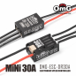 Preview: OMG POLARIS DR-30A-2 Sensor Brushless Regler mit integriertem Bluetooth für 1/24-, 1/27- und 1/28 Drift/Onroad