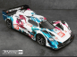 Preview: Bittydesign AMR10 1/10 LMH 190mm Karosserie