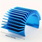 Preview: Aluminum motor heat sink for 1/10 540er/550er - Blue