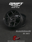 Preview: DS Racing 5Y Spoke Drift Feathery Wheel / Black Hi Gloss 2K / +6mm offset (2pcs)