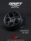 Preview: DS Racing 5Y Spoke Drift Feathery Wheel / Gunmetal / +6mm offset (2pcs)