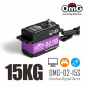 Preview: OMG D2-15S Full Metal Digital Low Profile Drift Servo - Programierbar