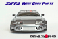 Preview: Demi Works Toyota Supra RB Set A(Lexan wing+front bumper) for Tamiya Supra (51291)