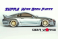 Preview: Demi Works Toyoya Supra Set B ( Lexan Fenders) for Tamiya Supra (51291)+sticker