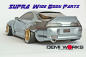 Preview: Demi Works Toyota Supra RB Set A(Lexan wing+front bumper) for Tamiya Supra (51291)