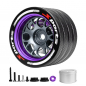 Preview: Aluminium-Lenkrad für RC-Fernsteuerungen  Purple – Sanwa, Futaba, NB4, 7PX, X9