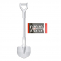 Preview: Aluminum Scale Metal Shovel Decoration for 1/10 RC Car Crawler
