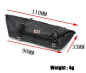 Preview: 1/10 RC Rooftop Luggage Storage Bag for SCX10 TRX4 D90 Upgrade Accessories