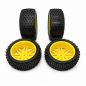 Preview: 1/10 Off-Road Buggy V-Line Reifen-/Felgenset (Gelb)