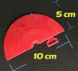 Preview: On Road RC Plastic Track Accessory Half Round  - 10 Stück