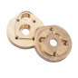 Preview: Brass Counterweight Front&Rear Axle Pionion Gear Cover A Style 1set For SCX10 III, Capra 1.9