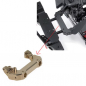 Preview: Brass Counterweight Front Bumper Servo Mount 1set für SCX10 III